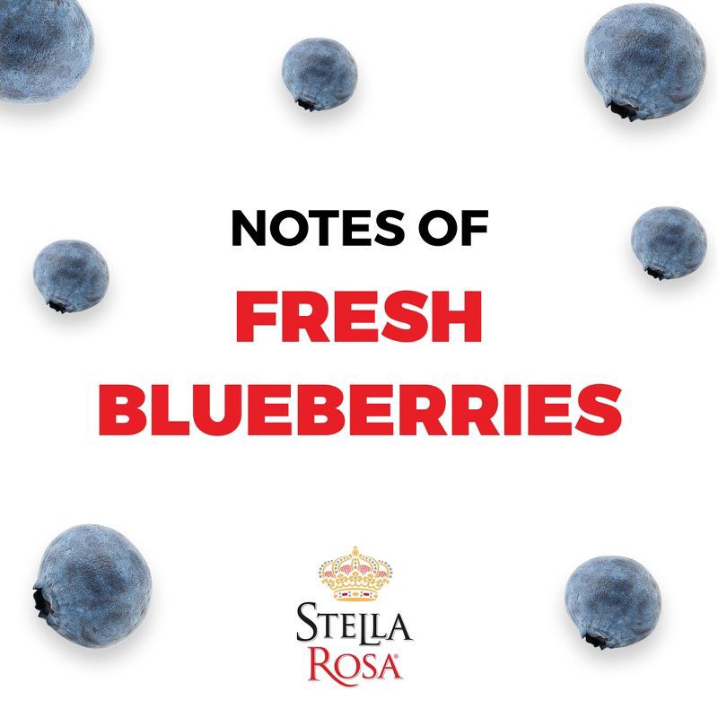slide 3 of 15, Stella Rosa Blueberry Fruit Wine - 750ml Bottle, 750 ml