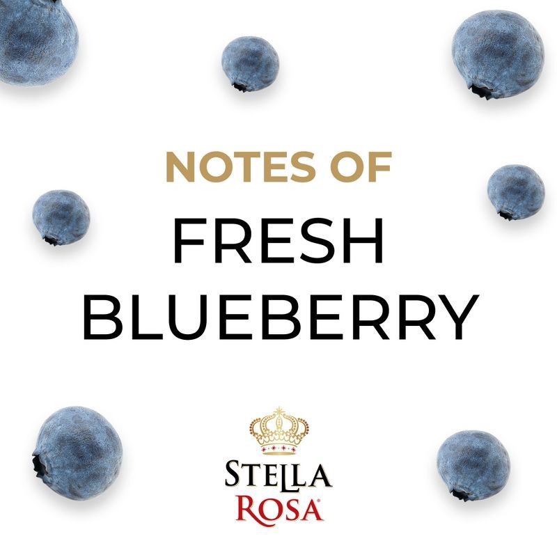 slide 3 of 10, Stella Rosa Blueberry Fruit Wine - 750ml Bottle, 750 ml