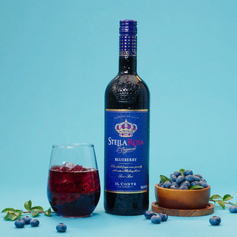 slide 12 of 15, Stella Rosa Blueberry Fruit Wine - 750ml Bottle, 750 ml
