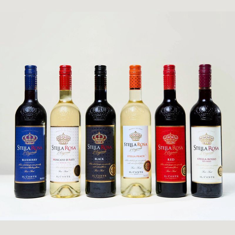 slide 15 of 15, Stella Rosa Blueberry Fruit Wine - 750ml Bottle, 750 ml