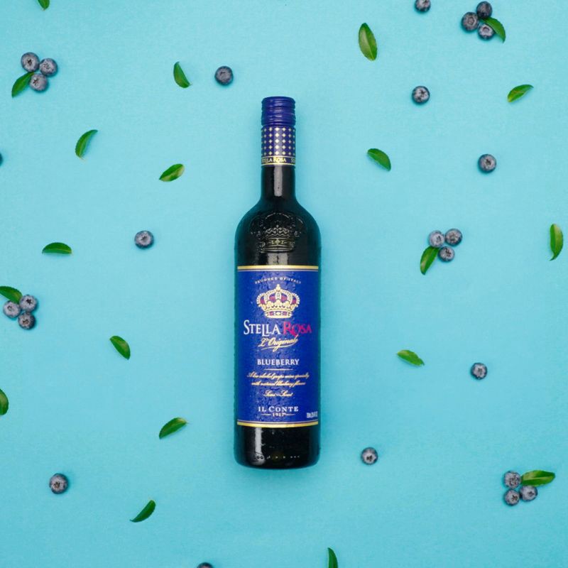 slide 11 of 15, Stella Rosa Blueberry Fruit Wine - 750ml Bottle, 750 ml