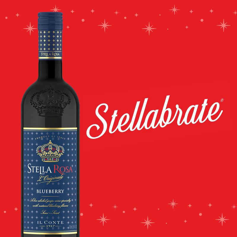 slide 10 of 15, Stella Rosa Blueberry Fruit Wine - 750ml Bottle, 750 ml
