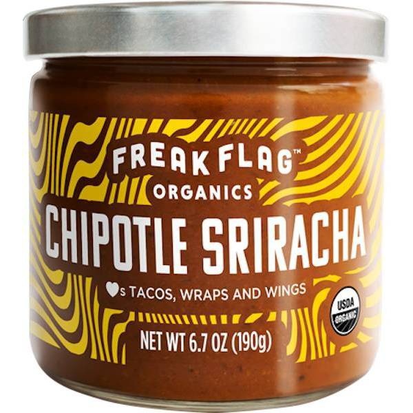 slide 1 of 2, Freak Flag Organics Chipotle Sriracha, 6.7 oz