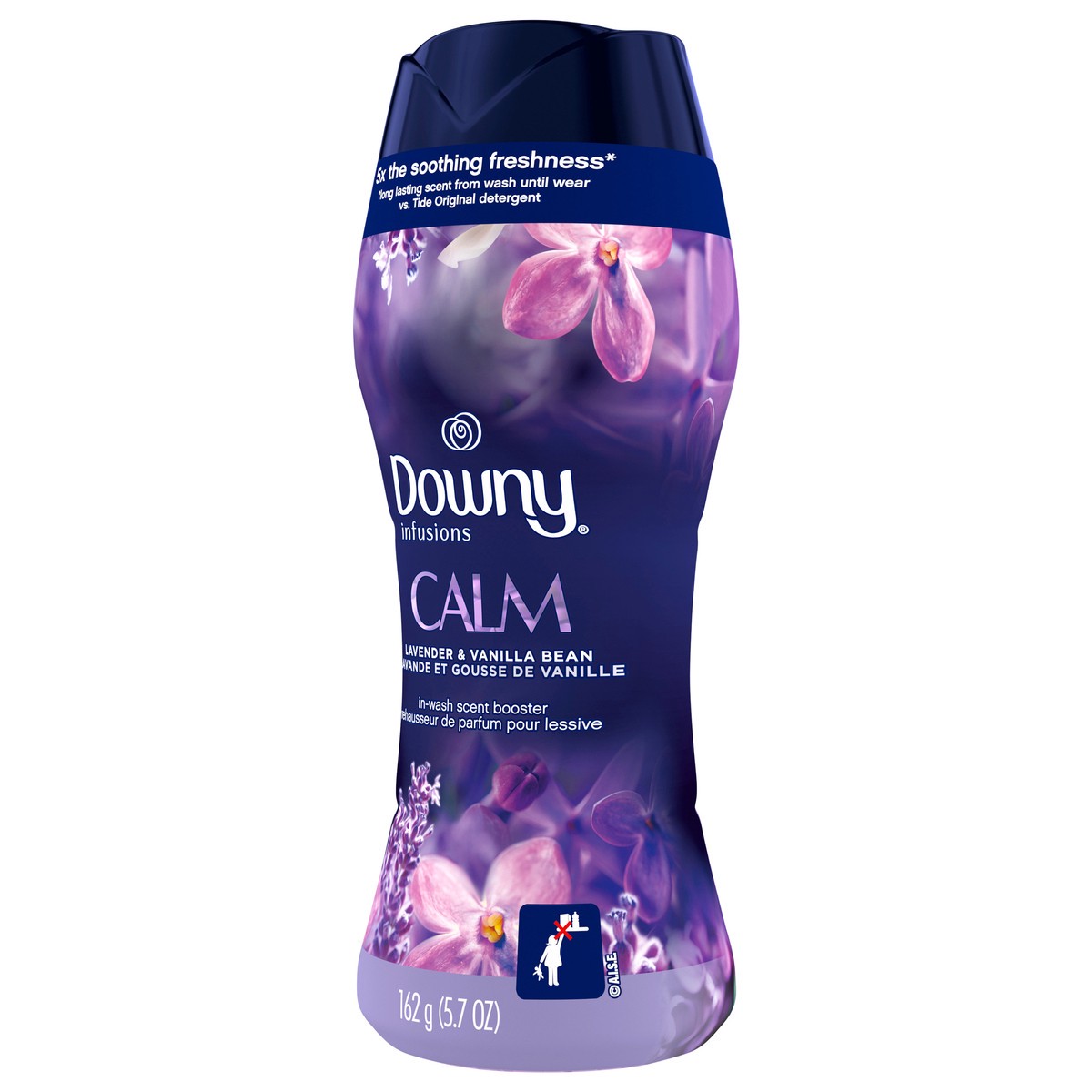 slide 2 of 5, Downy Infusions Calm Lavender & Vanilla Bean In-Wash Scent Booster 162 g Bottle, 162 g