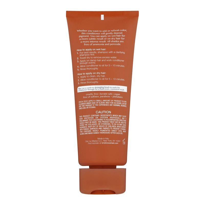 slide 6 of 9, Kristin Ess Color Depositing Conditioner Semi-Permanent Dye, Moisturizing + Softening, Vegan - Terracotta - 6.7 fl oz, 6.7 fl oz