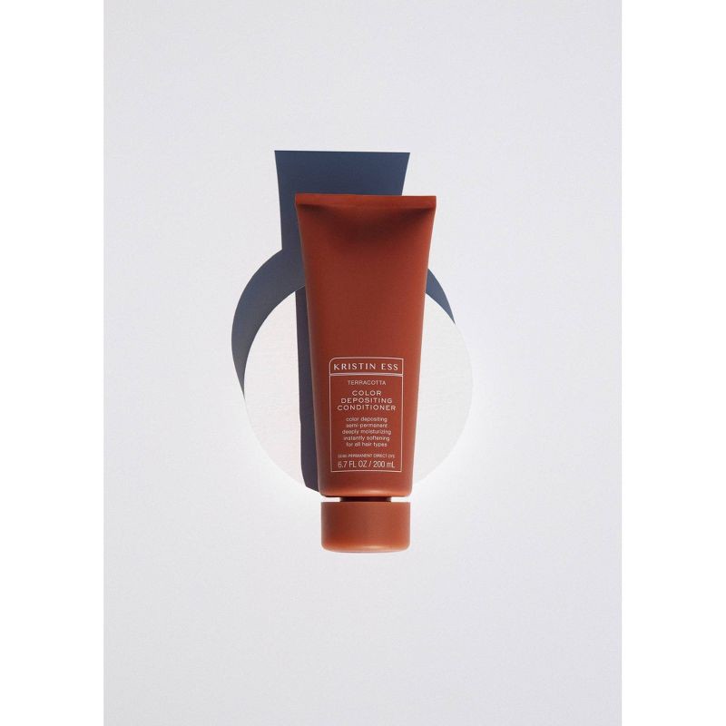slide 7 of 9, Kristin Ess Color Depositing Conditioner Semi-Permanent Dye, Moisturizing + Softening, Vegan - Terracotta - 6.7 fl oz, 6.7 fl oz