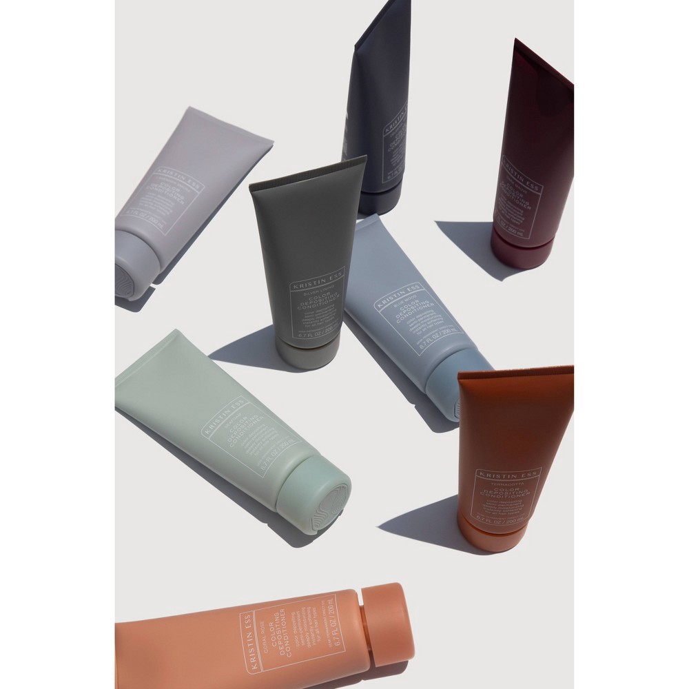 slide 8 of 9, Kristin Ess Color Depositing Conditioner - Terracotta - 6.7 fl oz, 6.7 fl oz