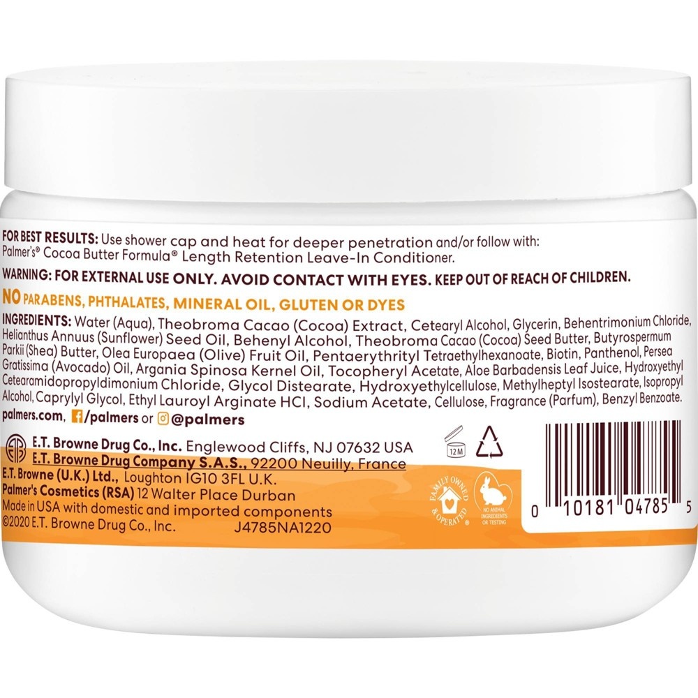 Palmers Palmer's Cocoa Butter Formula Length Retention Deep Conditioner