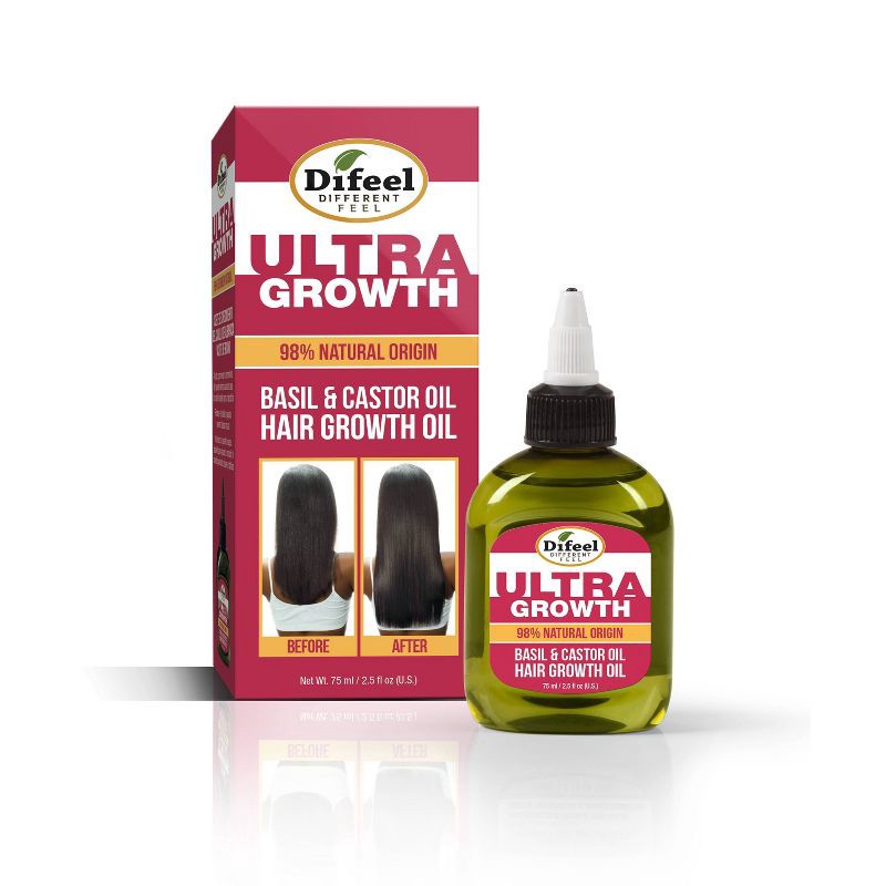 slide 1 of 3, Difeel Ultra Growth Oil - 2.5 fl oz, 2.5 fl oz