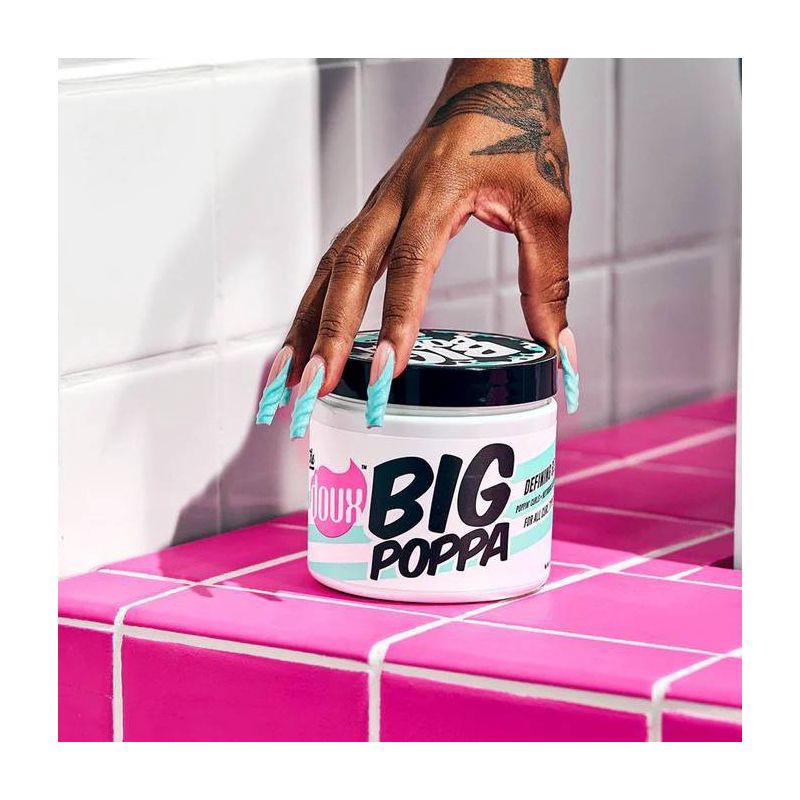 slide 2 of 7, The Doux Big Poppa Curl Defining Gel - 16 oz, 16 oz