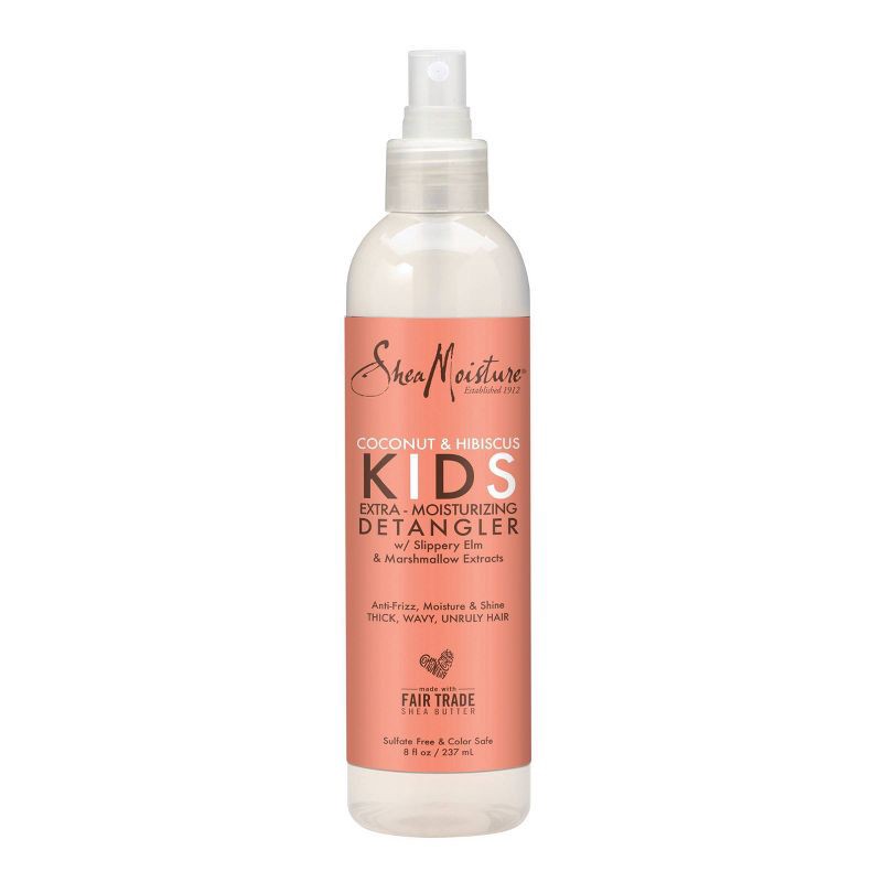 slide 2 of 7, SheaMoisture Coconut & Hibiscus Kids' Leave-In Conditioning Milk For Thick Curly Hair - 8 fl oz, 8 fl oz
