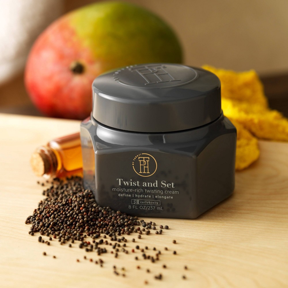 slide 3 of 5, TPH By Taraji Twist and Set Twisting Curl Cream with Shea Butter & Castor Oil for Natural Hair Styling - 8oz, 8 oz