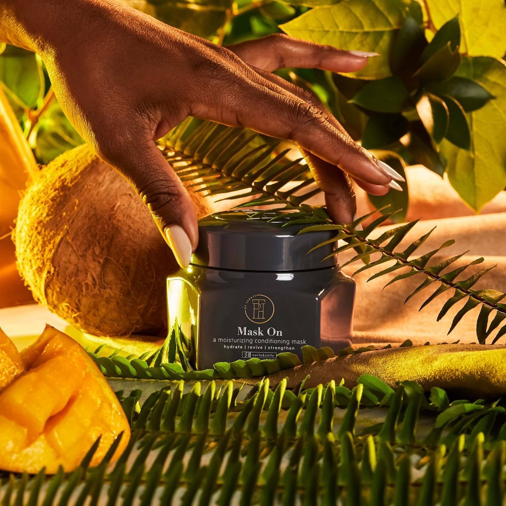 slide 3 of 7, TPH By Taraji Mask On Moisture Hair Repair Mask and Deep Conditioner for Dry Damaged, Natural & Curly Hair - 8oz, 8 oz