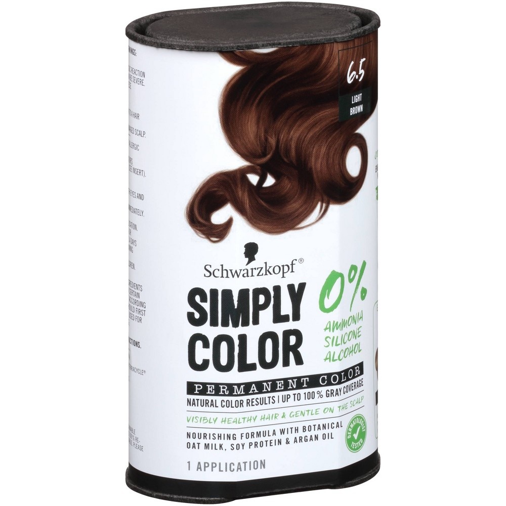 Schwarzkopf Simply Color Permanent Hair Color 6.5 Light Brown