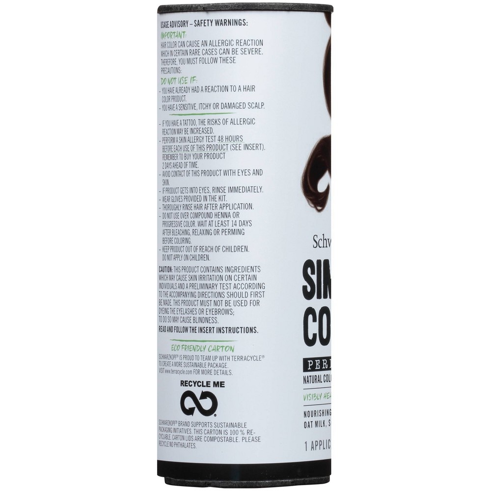 Schwarzkopf Simply Color Hair Color - 4.65 Dark Golden Brown - 5.7 fl oz 2  fl oz