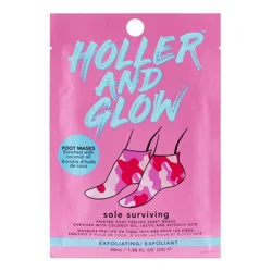 Holler and Glow Sole Surviving Exfoliating Foot Mask - 1.35 fl oz