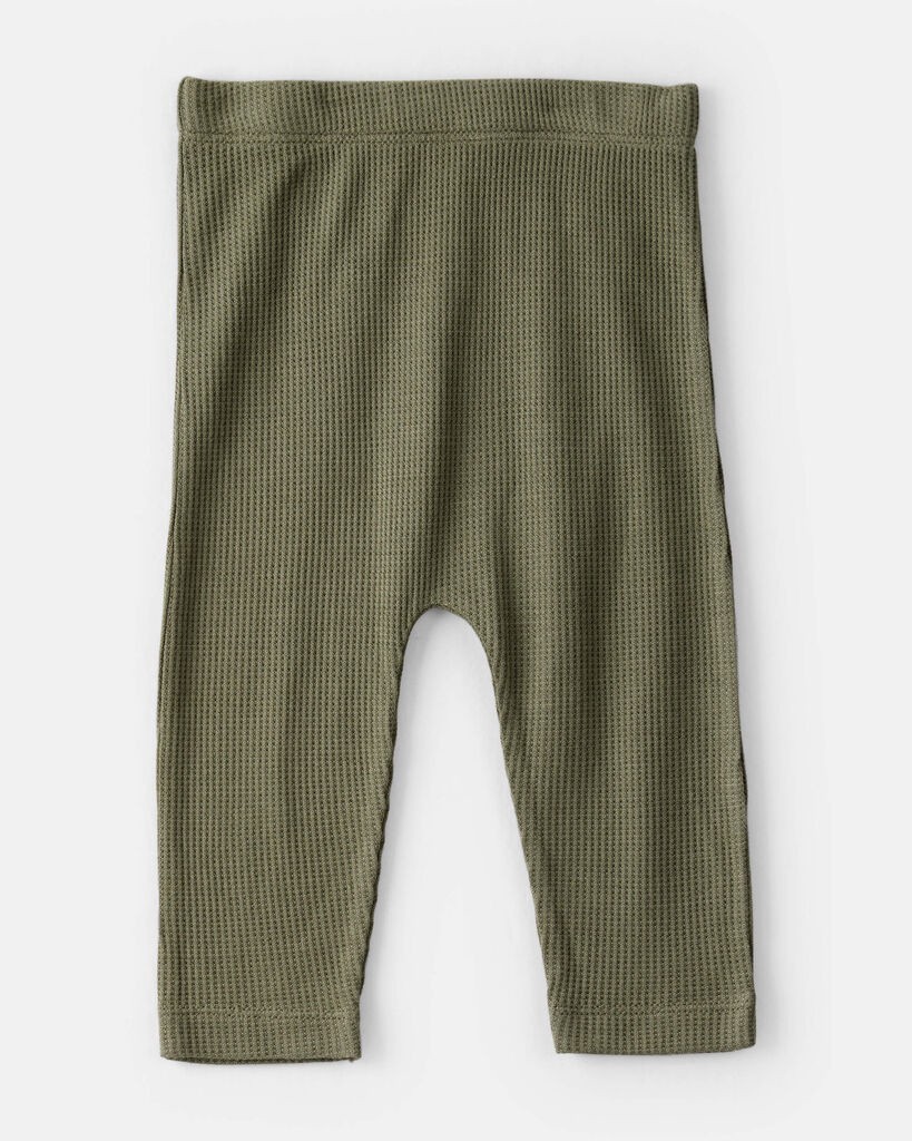 slide 5 of 5, Carter's Carters Baby Boy 2-Pack Dinosaur Print PurelySoft Pull-On Pants - Green Green NB, 1 ct