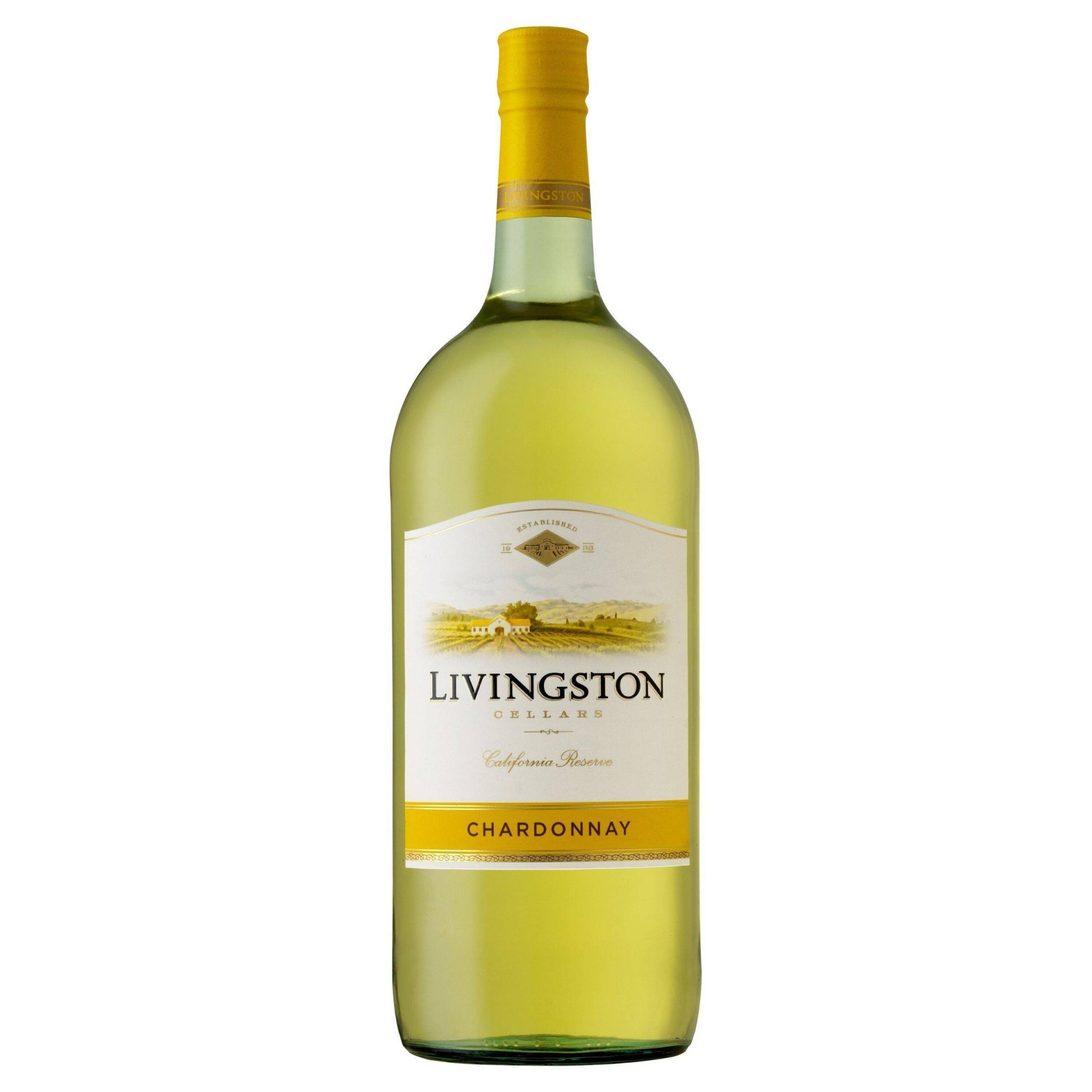 slide 1 of 1, Livingston Cellars Chardonnay White Wine - 1.5L Bottle, 1.5 liter