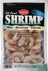 Wholey Raw Shrimp 1 lb
