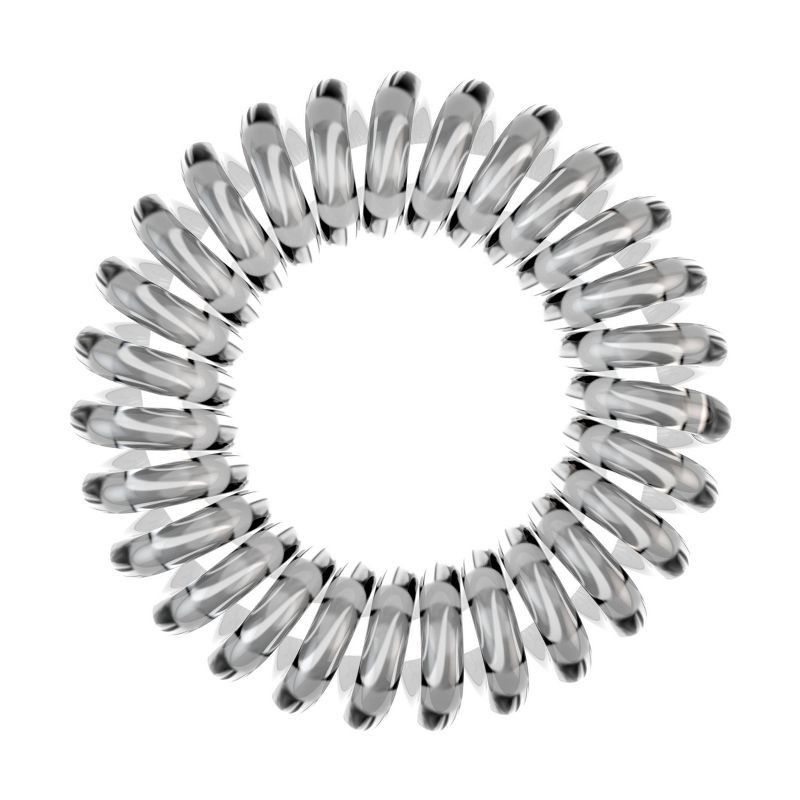 slide 2 of 4, invisibobble Power Multipack - Crystal Clear - 5pk, 5 ct