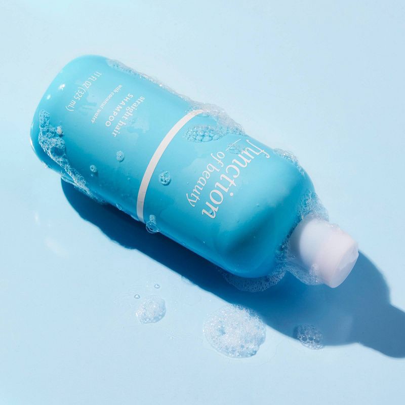 slide 5 of 5, Function of Beauty Custom Straight Hair Shampoo Base with Coconut Water - 11 fl oz, 11 fl oz