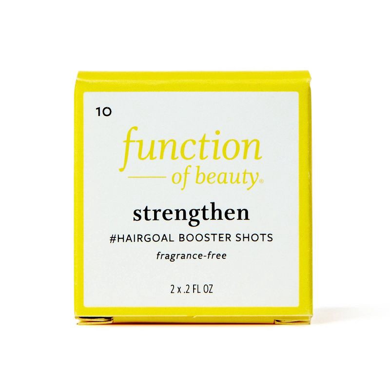 slide 1 of 6, Function of Beauty Strengthen #HairGoal Add-In Booster Treatment Shots with Pea Sprout Extract - 2pk/0.2 fl oz, 2 ct, 0.2 fl oz