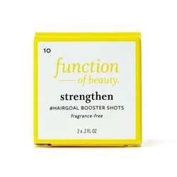 Function of Beauty Strengthen #HairGoal Add-In Booster Treatment Shots with Pea Sprout Extract - 2pk/0.2 fl oz