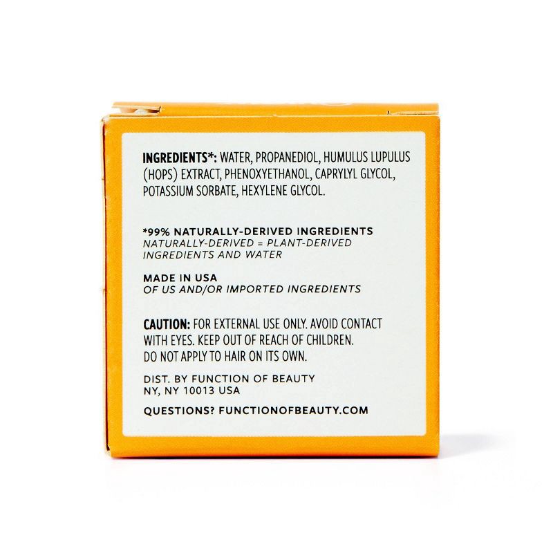 slide 4 of 6, Function of Beauty Lengthen #HairGoal Add-In Booster Treatment Shots with Hops Extract - 2pk/0.2 fl oz, 2 ct, 0.2 fl oz