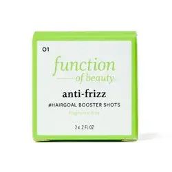 Function of Beauty Anti-frizz #HairGoal Add-In Booster Treatment Shots with Beetroot Extract - 2pk/0.2 fl oz