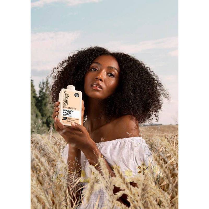 slide 5 of 6, Rhyme & Reason Quench & Curl Shampoo - 12 fl oz, 12 fl oz