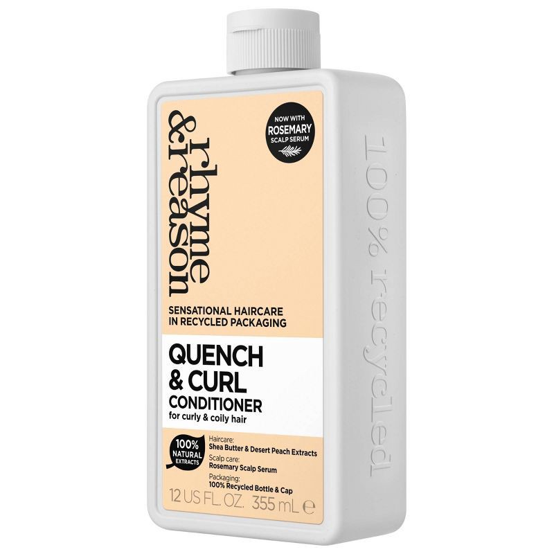 slide 3 of 7, Rhyme & Reason Quench & Curl Conditioner - 12 fl oz, 12 fl oz