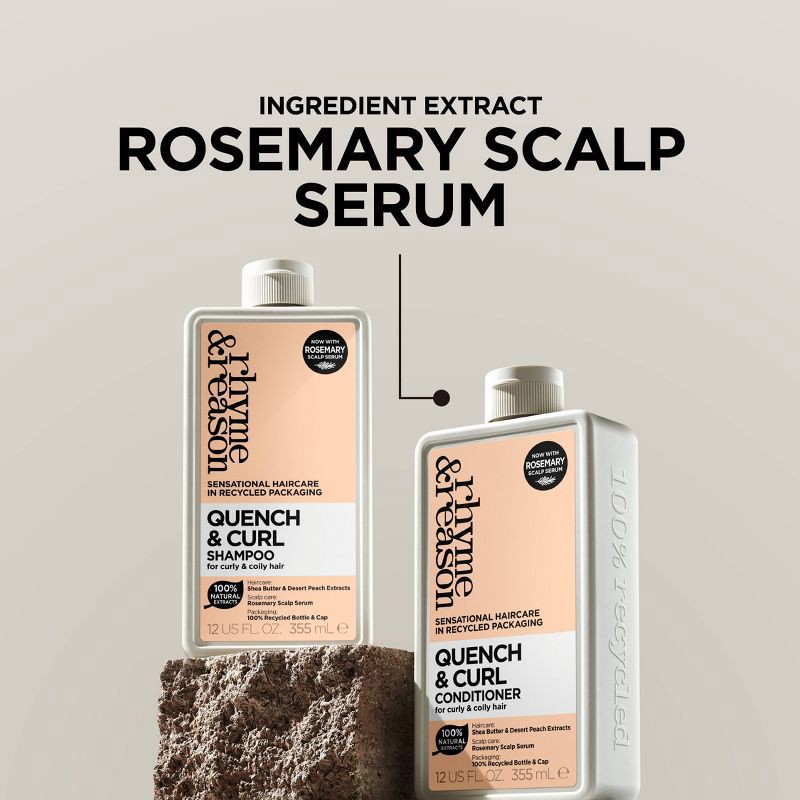 slide 7 of 7, Rhyme & Reason Quench & Curl Conditioner - 12 fl oz, 12 fl oz