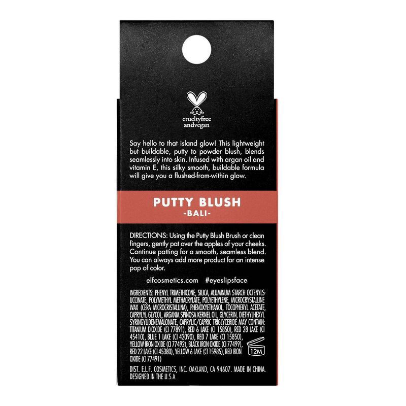 slide 6 of 6, e.l.f. Putty Blush - Bali - 0.35oz, 0.35 oz