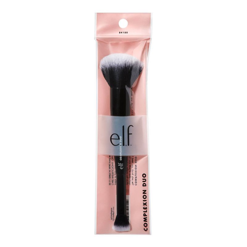 slide 3 of 4, e.l.f. Complexion Duo Brush, 1 ct