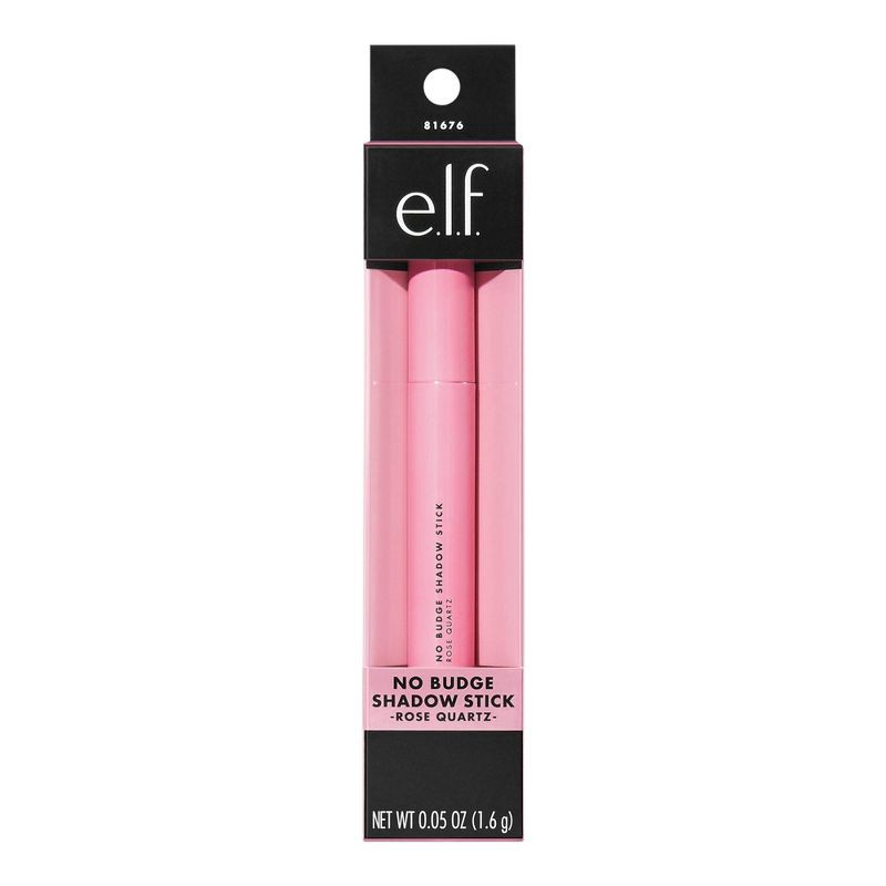 slide 4 of 5, e.l.f. No Budge Shadow Stick - Rose Quartz - 0.05oz, 0.05 oz