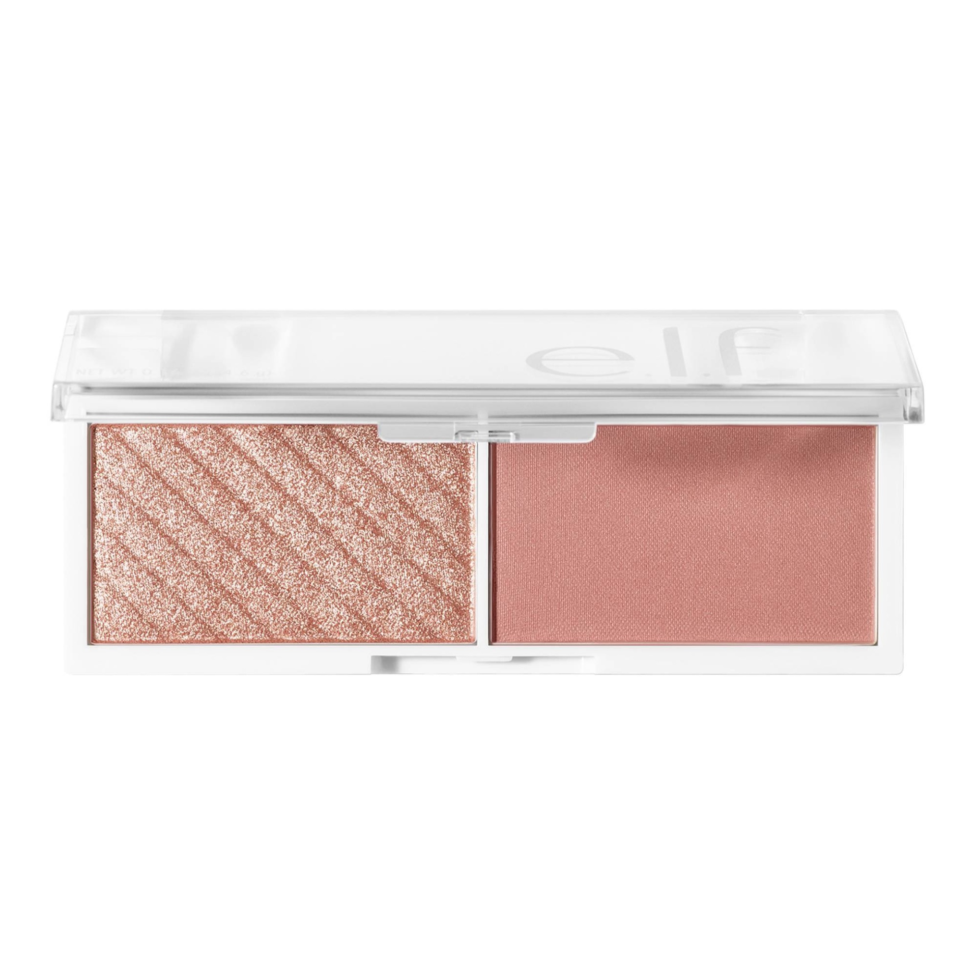 slide 1 of 5, e.l.f. Bite-Size Face Duo Cosmetic Highlighter - Lychee - 0.16oz, 0.16 oz