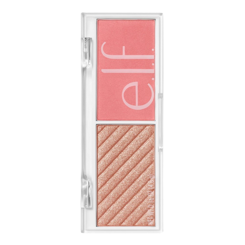 slide 3 of 6, e.l.f. Bite-Size Face Duo Cosmetic Highlighter - Guava - 0.16oz, 0.16 oz