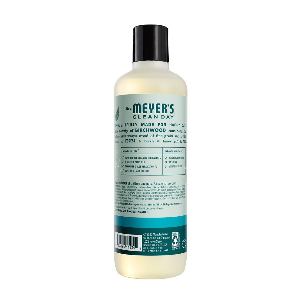 slide 2 of 3, Mrs. Meyer's Clean Day Body Wash Birchwood, 16 fl oz