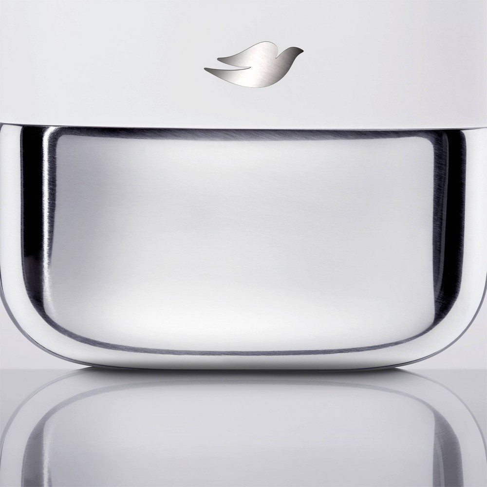 slide 8 of 8, Dove Beauty 0% Aluminum Sensitive Skin Refillable Deodorant Stainless Steel Case + 1 Refill - 1.13oz, 1.13 oz