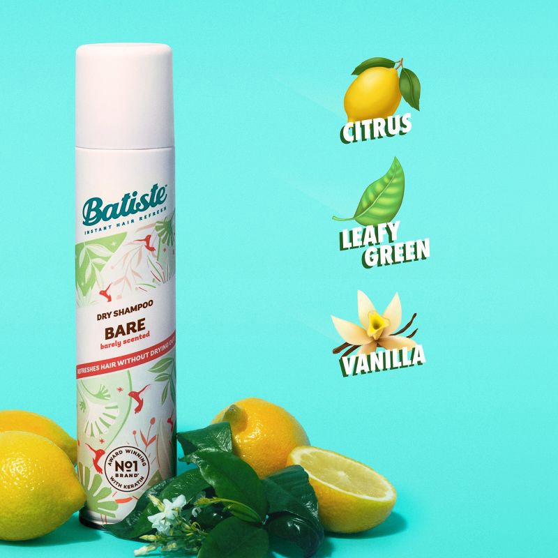 slide 4 of 10, Batiste Bare Dry Shampoo Barely Scented - 5.71oz, 5.71 oz