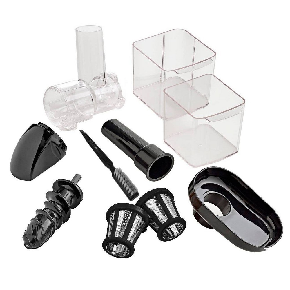 slide 5 of 6, Omega Cold Press 365 Horizontal Slow Juicer - Black, 1 ct