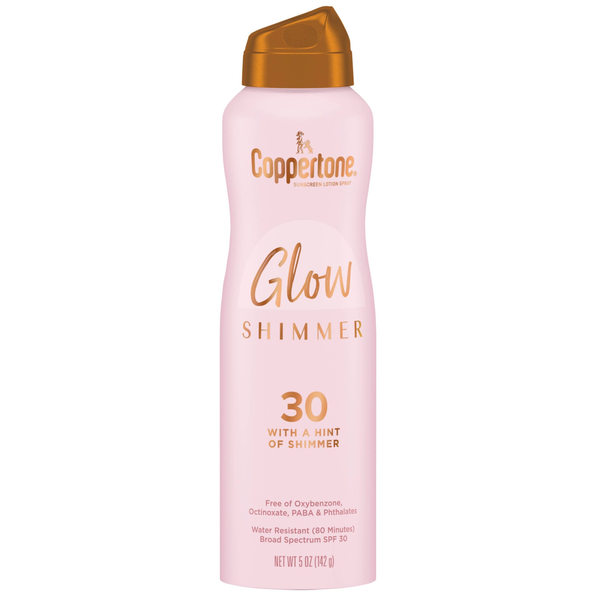 slide 1 of 4, Coppertone Glow Sunscreen Spray - SPF 30 - 5oz, 30 x 5 oz