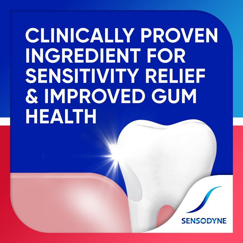 slide 8 of 11, Sensodyne Sensitivity + Gum Clean Fresh Toothpaste, 1 ct