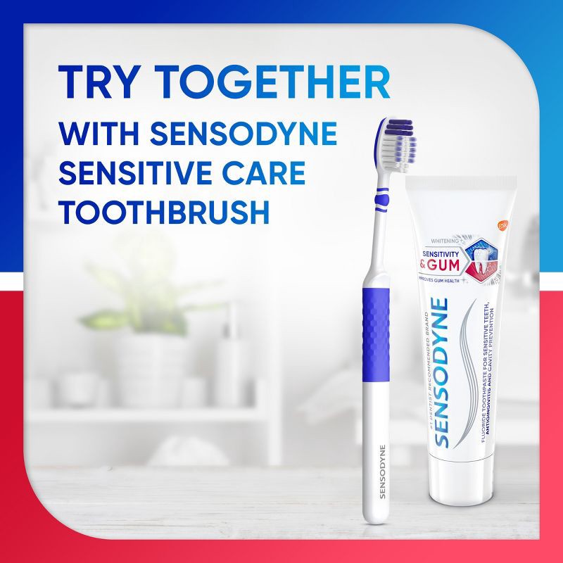 slide 10 of 10, Sensodyne Sensitivity + Gum Whitening 2pk Toothpaste, 2 ct