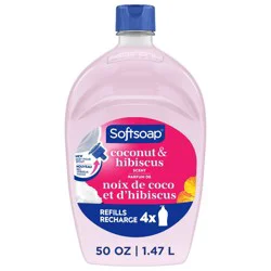 Softsoap Moisturizing Liquid Hand Soap Refill - Coconut & Hibiscus - 50 fl oz