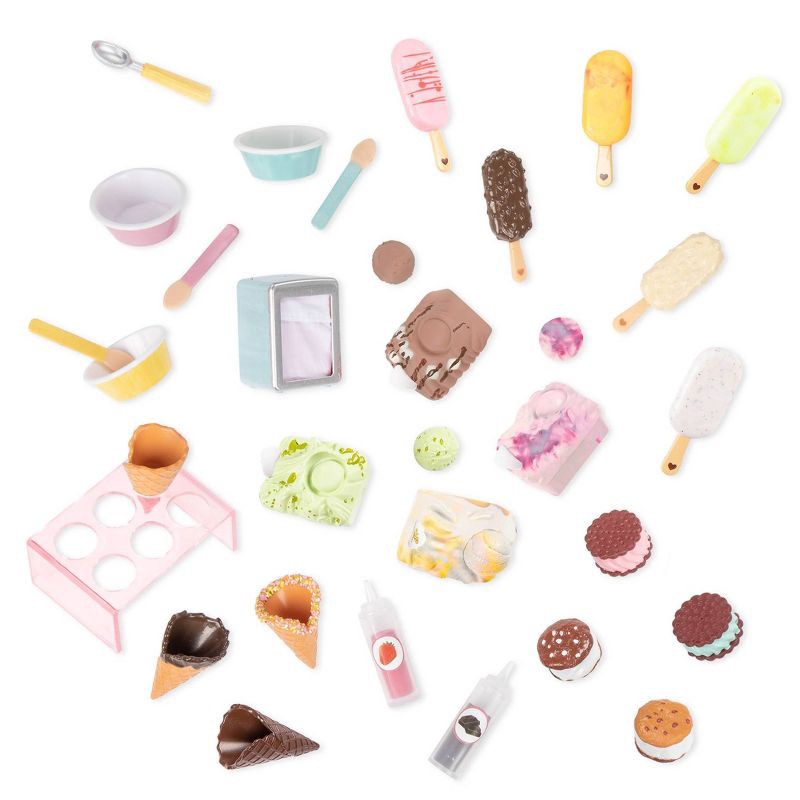 slide 8 of 8, Our Generation Two Scoops Ice Cream Cart Accessory Set for 18" Dolls, 1 ct