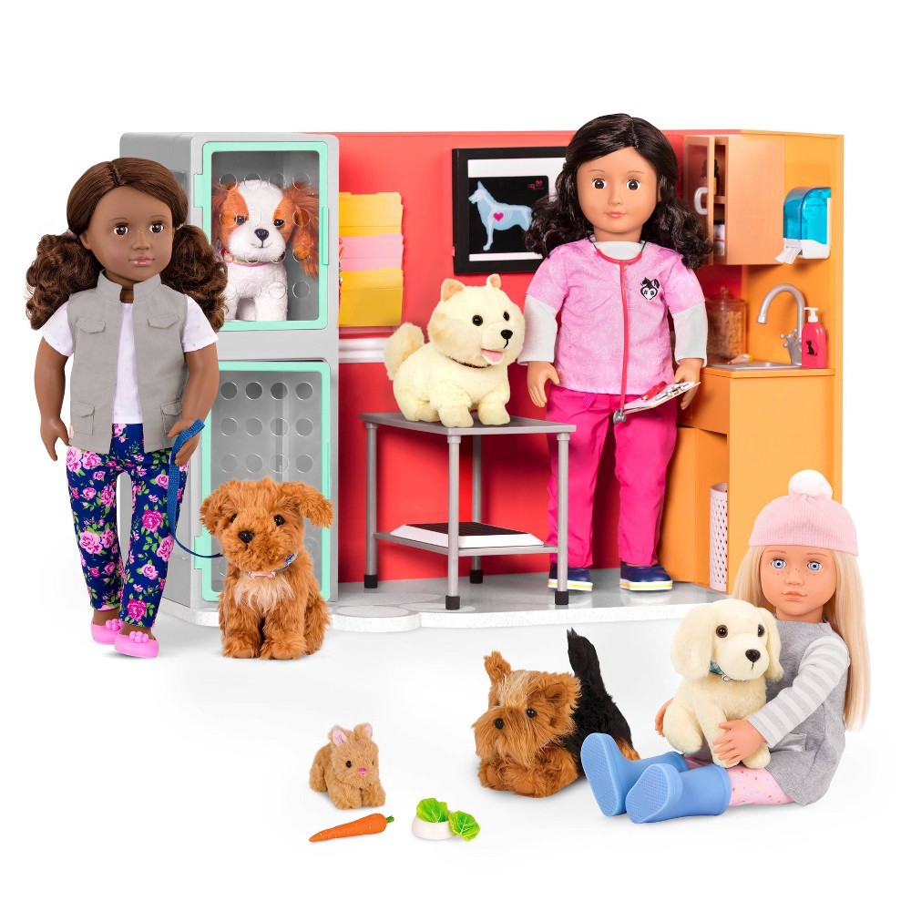 our-generation-healthy-paws-vet-clinic-playset-in-pink-with-electronics