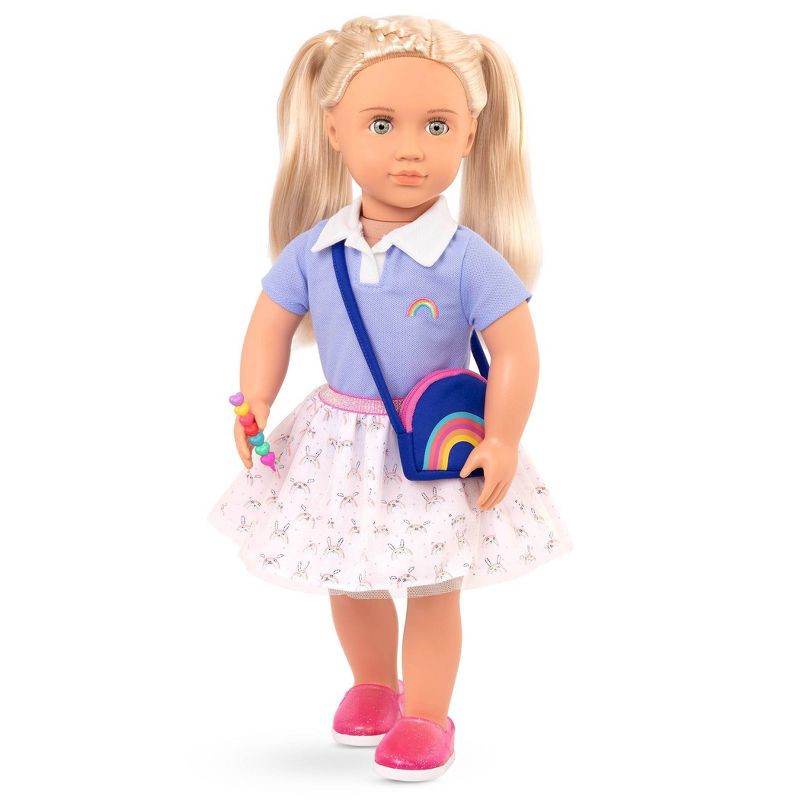 slide 2 of 5, Our Generation School Uniform Outfit for 18" Dolls - Rainbow Academy, 1 ct