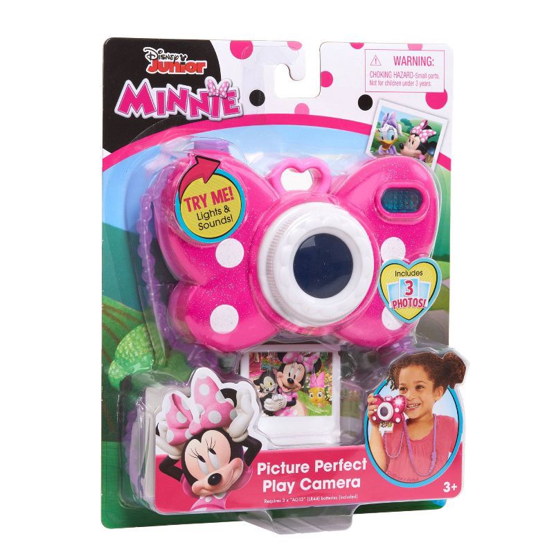 slide 2 of 7, Disney Junior Minnie Mouse Picture Perfect Play Camera, 1 ct