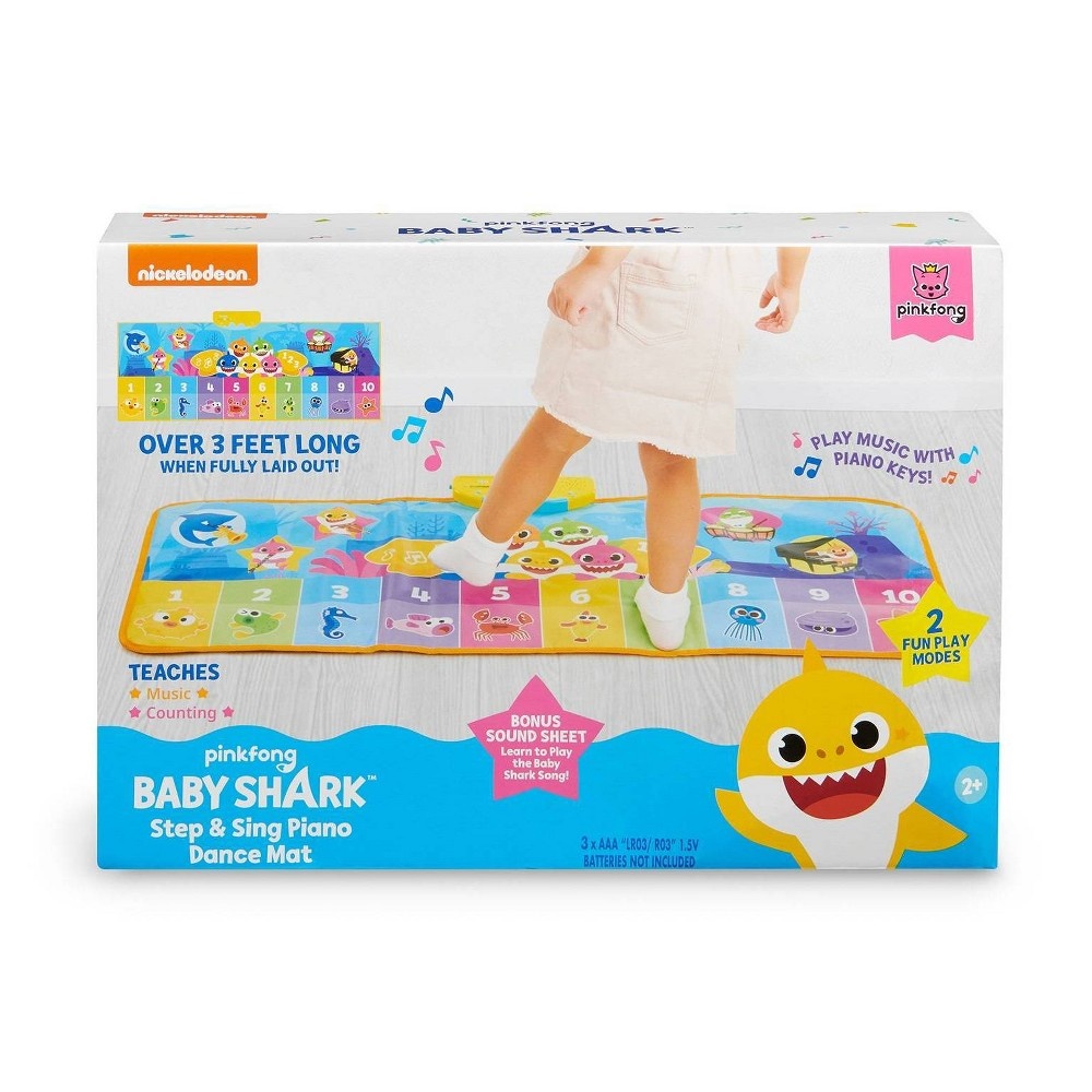 slide 5 of 7, Baby Shark Dance Mat, 1 ct